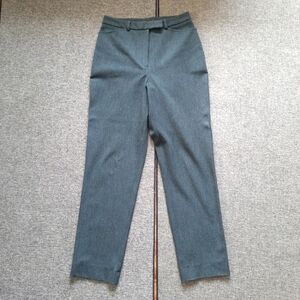 Holt Renfrew Straight Leg Dress Pants In Dark Gray